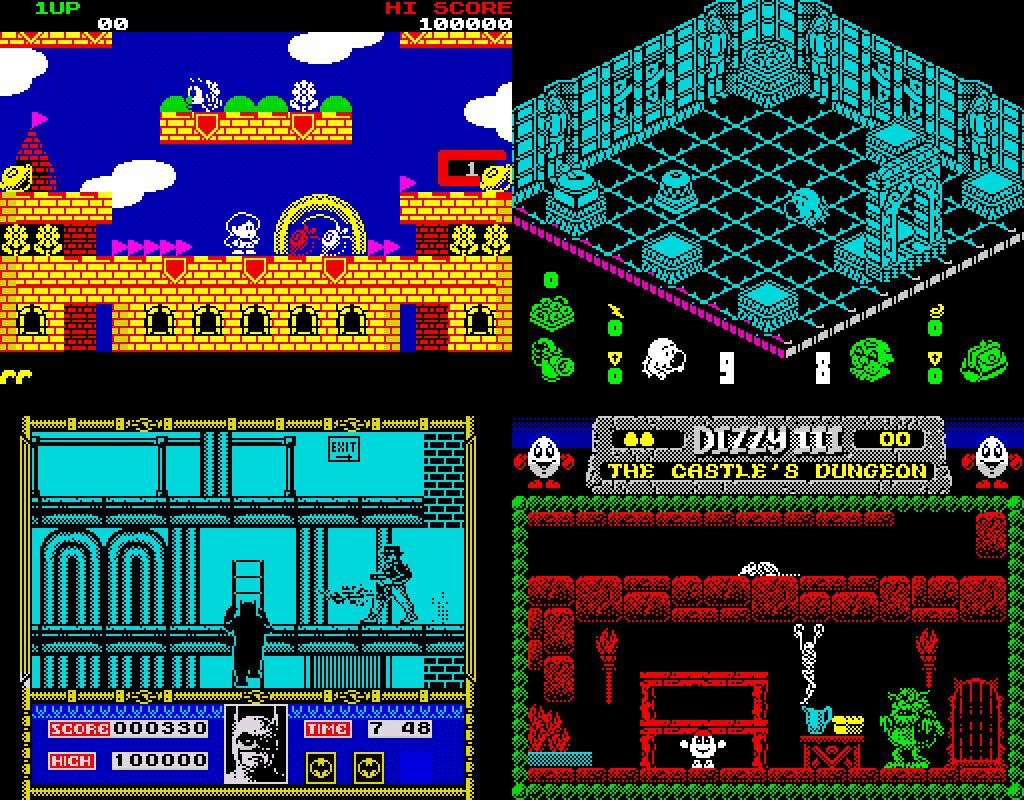 Spectrum games selection